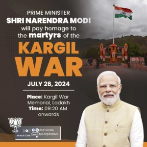 PM Modi to visit Kargil