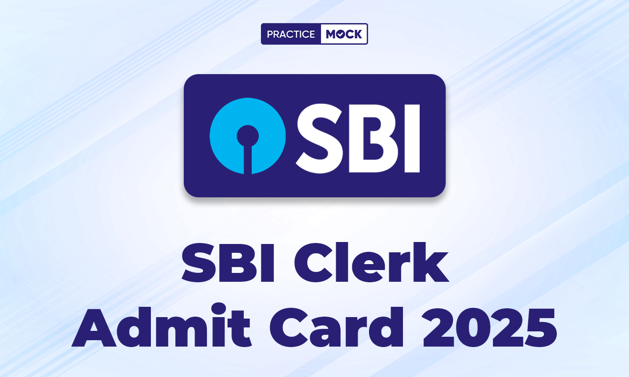 sbi clerk admit card 2025