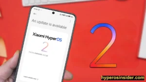 Xiaomi hyperos 2.1 update